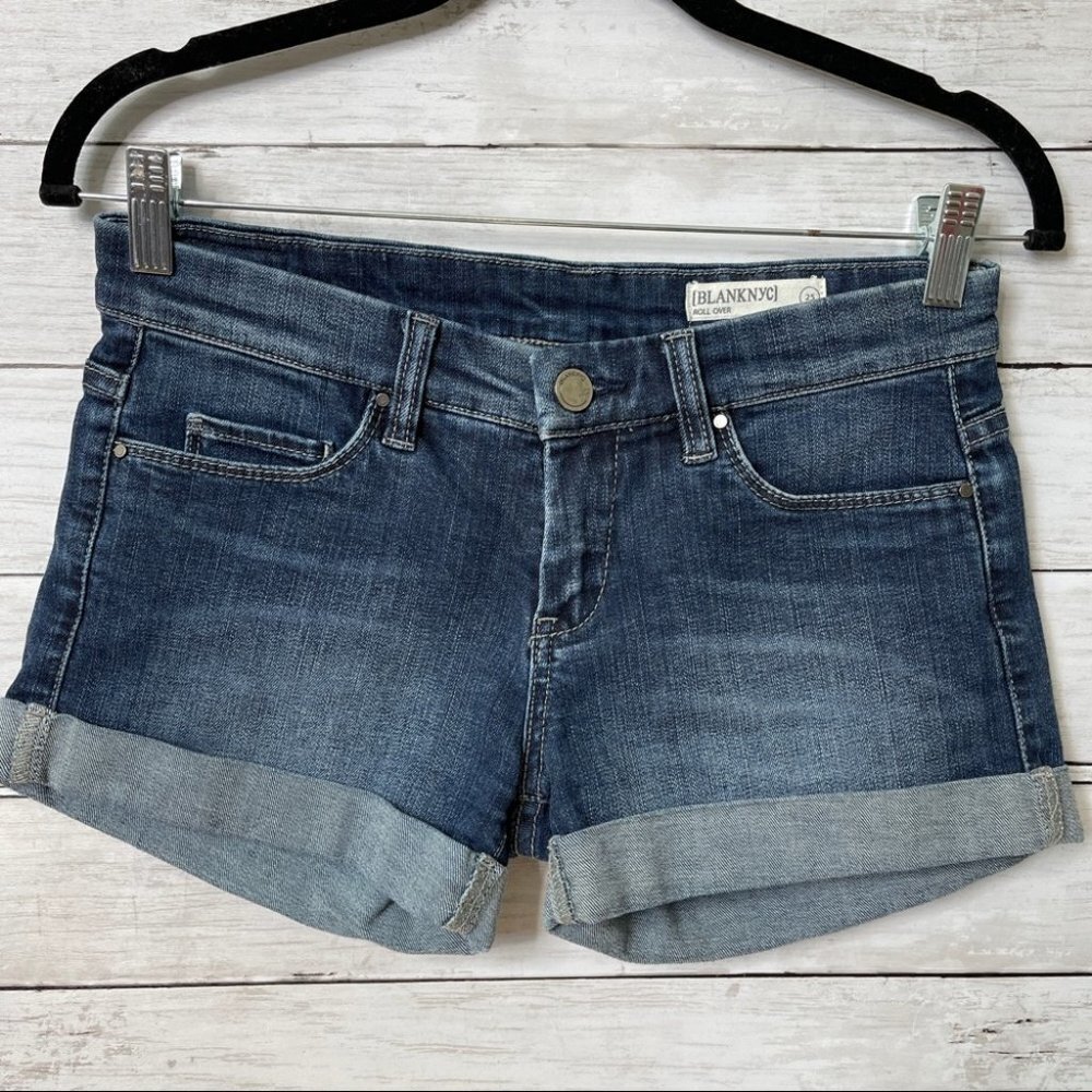 Blank NYC Jean Roll over Shorts 25
